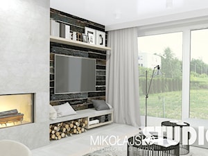 Industrialny salon - zdjęcie od MIKOŁAJSKAstudio