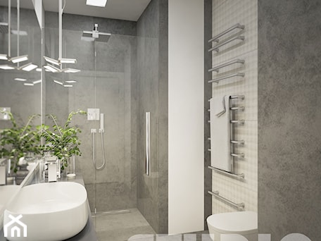 Aranżacje wnętrz - Łazienka: concrete bathroom - MIKOŁAJSKAstudio. Przeglądaj, dodawaj i zapisuj najlepsze zdjęcia, pomysły i inspiracje designerskie. W bazie mamy już prawie milion fotografii!