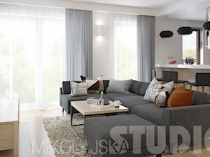 new style living room - zdjęcie od MIKOŁAJSKAstudio
