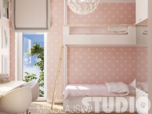 pokój dziecięcy z pietrowym łóżkiem - zdjęcie od MIKOŁAJSKAstudio