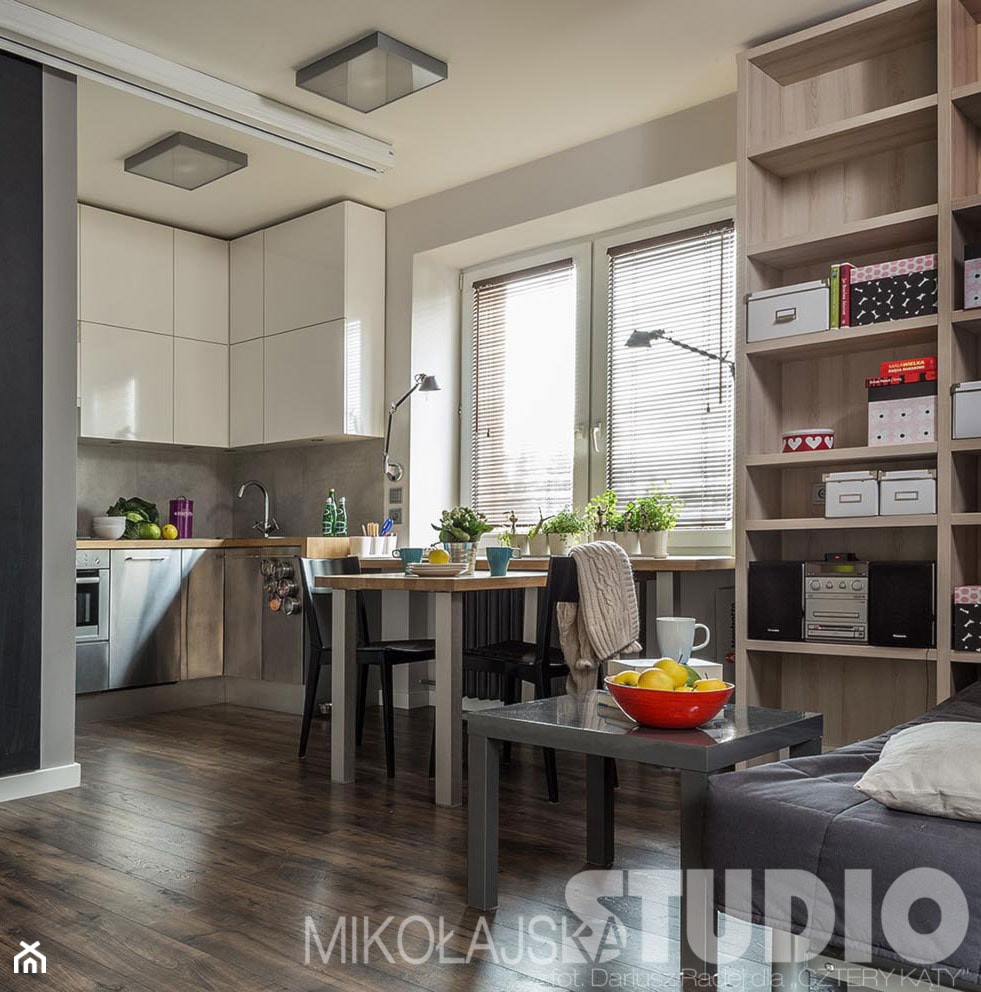 Jak urządzić małe mieszkanie - zdjęcie od MIKOŁAJSKAstudio - Homebook