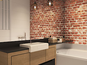 nowoczesna łazienka w ascetycznym stylu - zdjęcie od MIKOŁAJSKAstudio