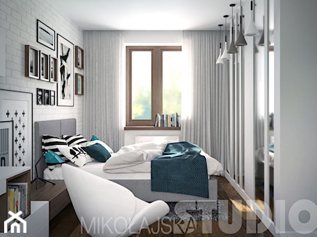 Aranżacje wnętrz - Sypialnia: bedroom-new-design - MIKOŁAJSKAstudio. Przeglądaj, dodawaj i zapisuj najlepsze zdjęcia, pomysły i inspiracje designerskie. W bazie mamy już prawie milion fotografii!