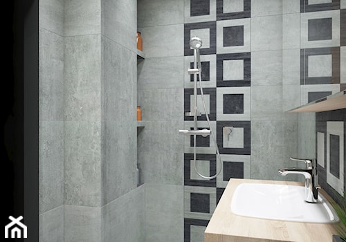łazienka-drewno-beton - zdjęcie od MIKOŁAJSKAstudio