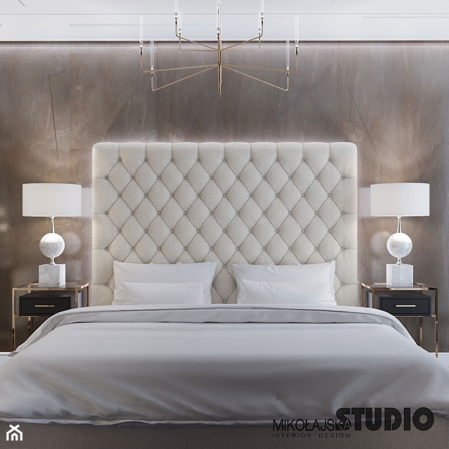 masterbedroom luxurious - zdjęcie od MIKOŁAJSKAstudio