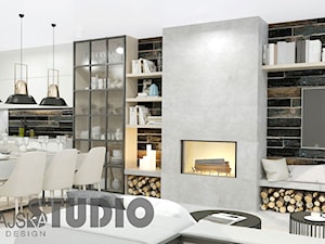 Industrialny salon - zdjęcie od MIKOŁAJSKAstudio