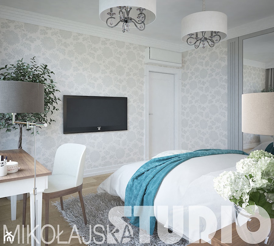 klasyczna sypialnia - zdjęcie od MIKOŁAJSKAstudio
