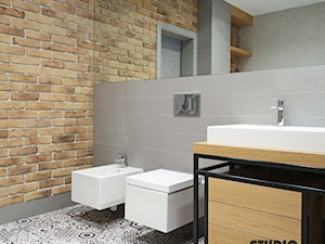 bathroom-industrial look - zdjęcie od MIKOŁAJSKAstudio