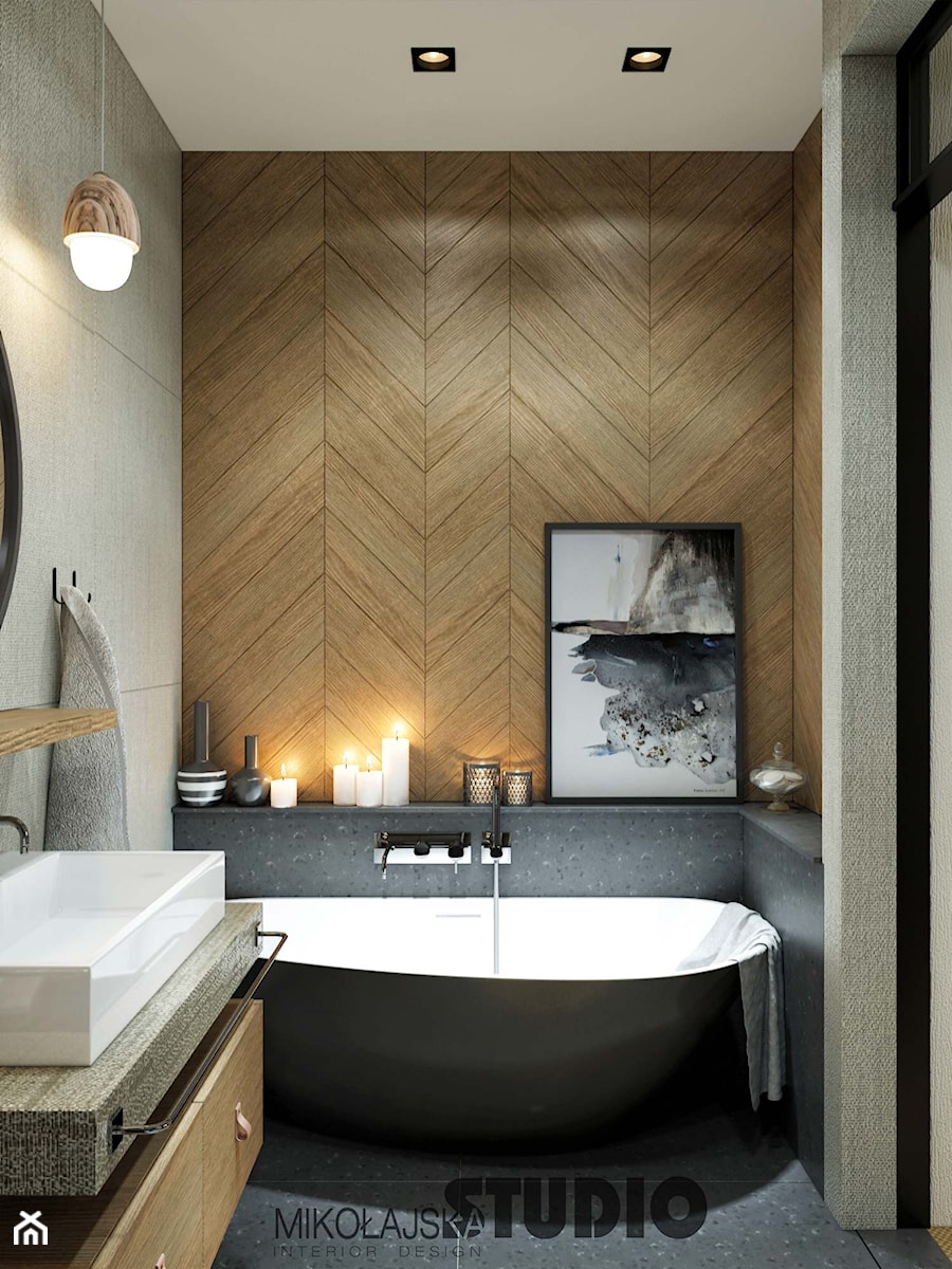 bathroom climat style bath elegant design - zdjęcie od MIKOŁAJSKAstudio