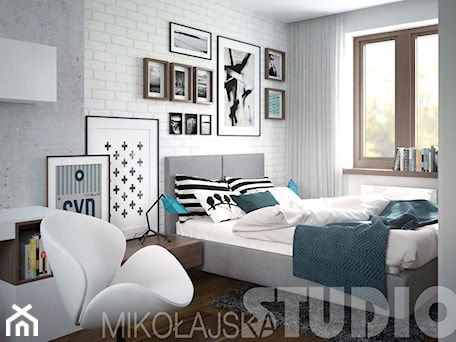 Aranżacje wnętrz - Sypialnia: artistic-bedroom - MIKOŁAJSKAstudio. Przeglądaj, dodawaj i zapisuj najlepsze zdjęcia, pomysły i inspiracje designerskie. W bazie mamy już prawie milion fotografii!