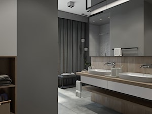 łazienka w stylu industrialnym - zdjęcie od MIKOŁAJSKAstudio