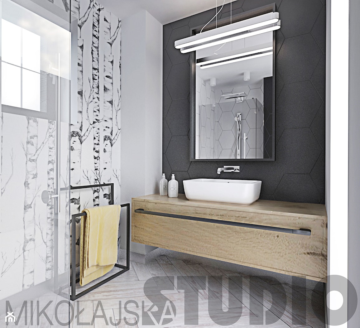projekt łazienki w stylu vintage - zdjęcie od MIKOŁAJSKAstudio - Homebook