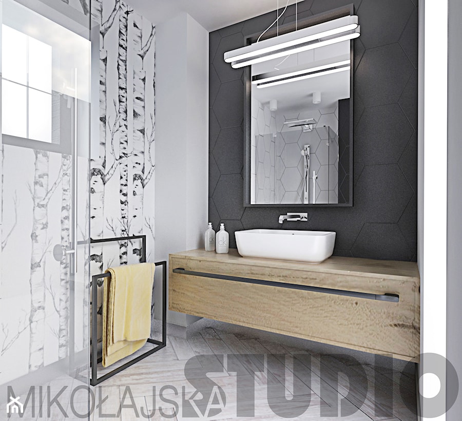 projekt łazienki w stylu vintage - zdjęcie od MIKOŁAJSKAstudio