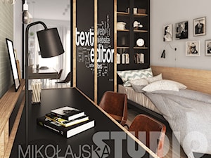 sypialnia studenta - zdjęcie od MIKOŁAJSKAstudio