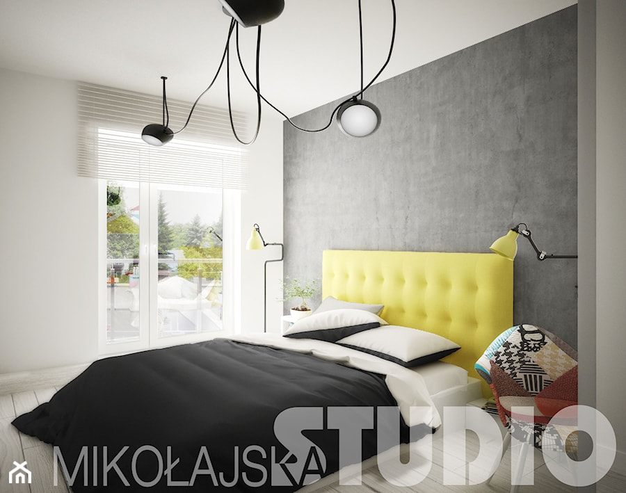 archi-concrete-bedroom - zdjęcie od MIKOŁAJSKAstudio