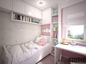 sypialnia dla dziewczynki - zdjęcie od MIKOŁAJSKAstudio