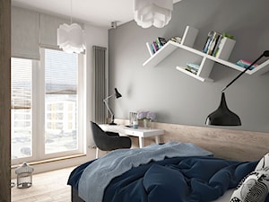 romantyczno -nowoczesna sypialnia - zdjęcie od MIKOŁAJSKAstudio