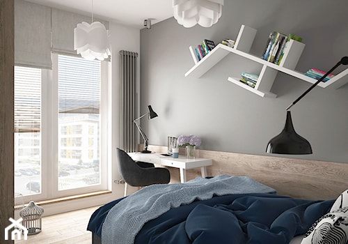 romantyczno -nowoczesna sypialnia - zdjęcie od MIKOŁAJSKAstudio