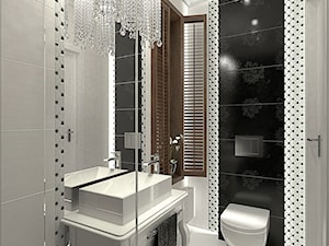 Mała łazienka w stylu eklektycznym - zdjęcie od MIKOŁAJSKAstudio