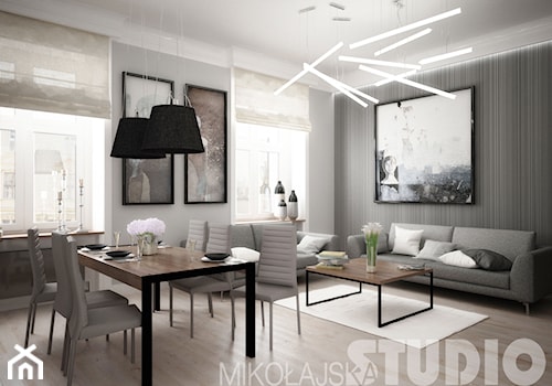 Projekt luksusowego mieszkania - zdjęcie od MIKOŁAJSKAstudio