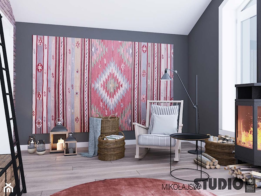 kilim w wydaniu boho - zdjęcie od MIKOŁAJSKAstudio