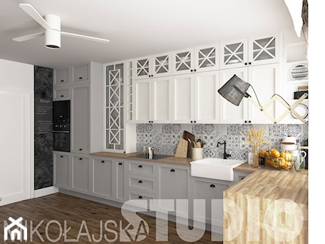 Aranżacje wnętrz - Kuchnia: rural kitchen design - MIKOŁAJSKAstudio. Przeglądaj, dodawaj i zapisuj najlepsze zdjęcia, pomysły i inspiracje designerskie. W bazie mamy już prawie milion fotografii!