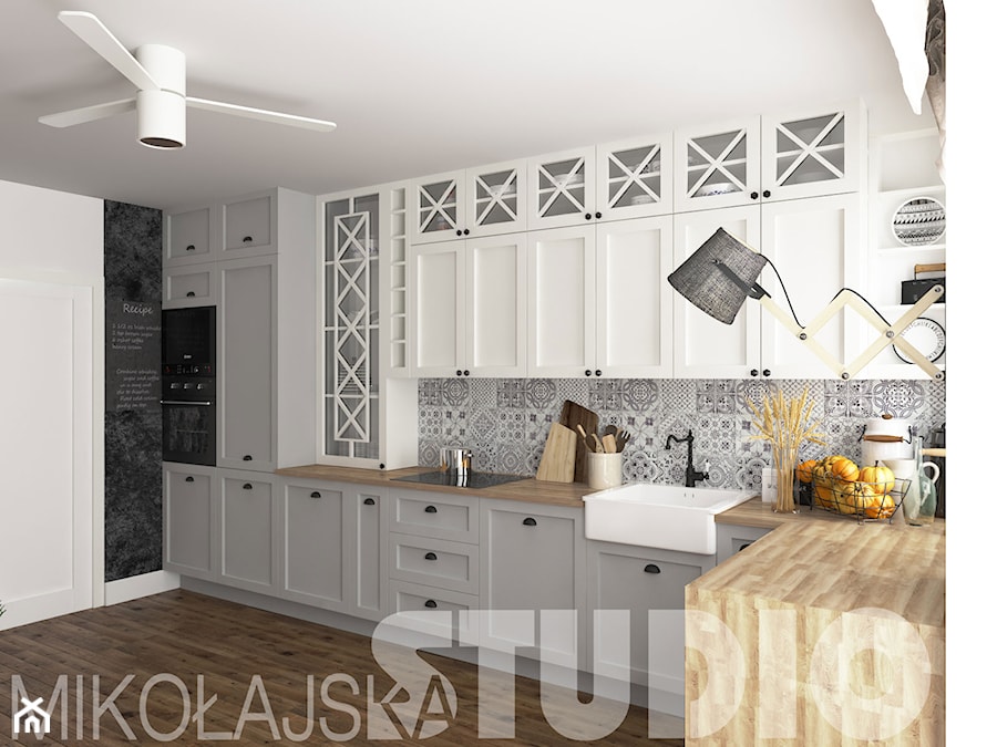 rural kitchen design - zdjęcie od MIKOŁAJSKAstudio