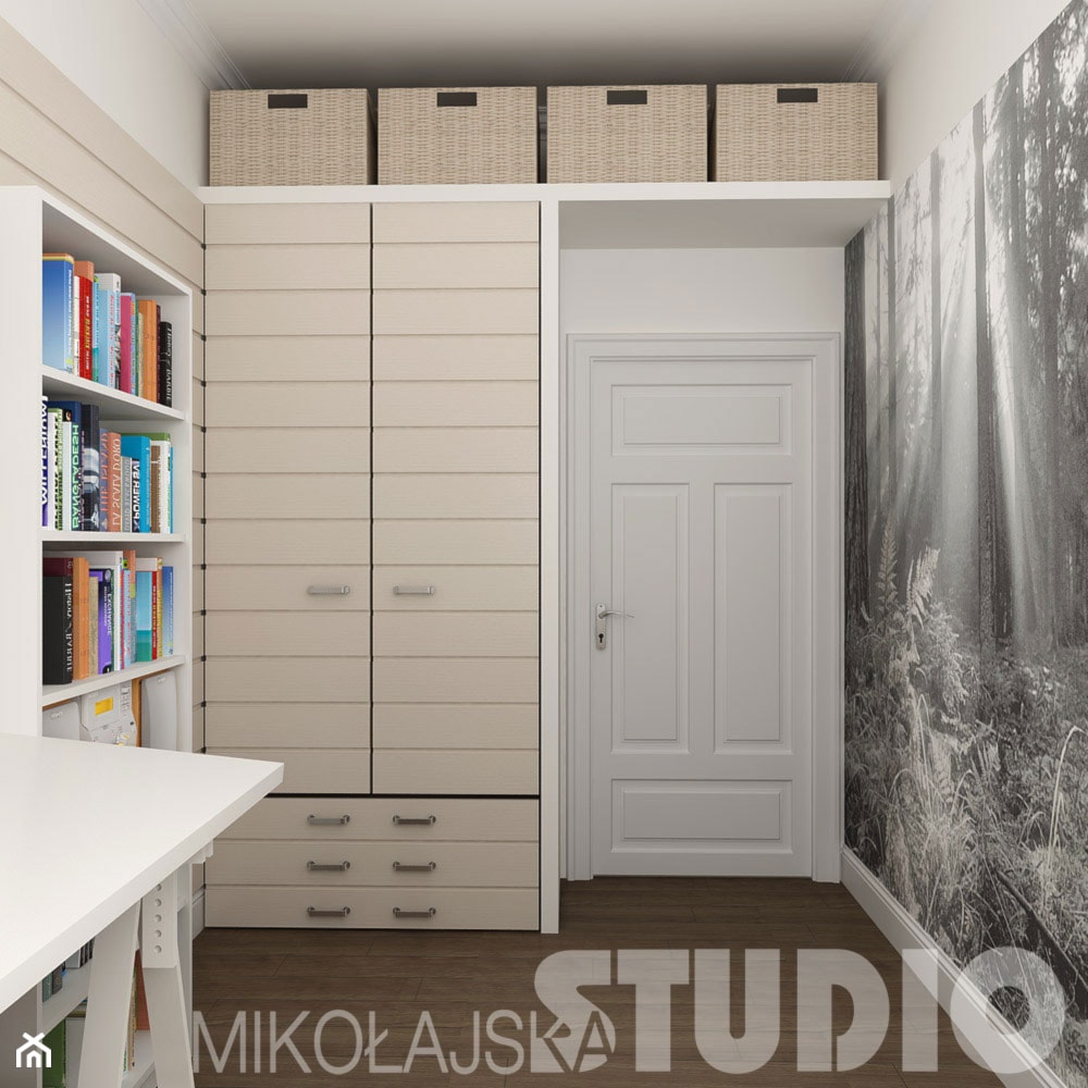 Młodzieżowy pokój w stylu skandynawskim - zdjęcie od MIKOŁAJSKAstudio - Homebook