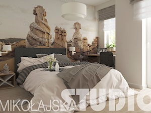 Natural colour bedroom - zdjęcie od MIKOŁAJSKAstudio