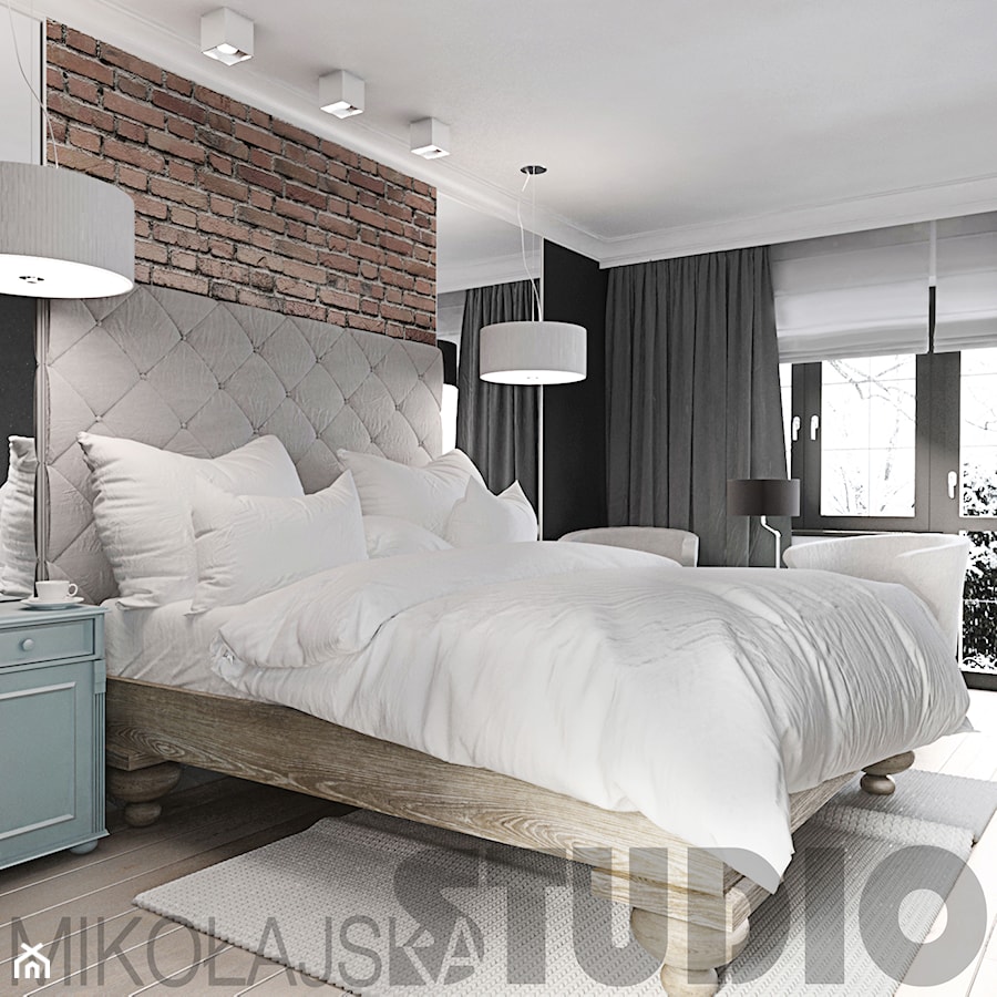 projekt sypialni-vintage - zdjęcie od MIKOŁAJSKAstudio