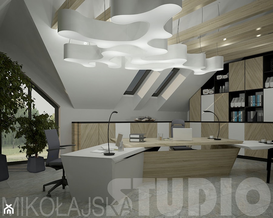 Office design - zdjęcie od MIKOŁAJSKAstudio