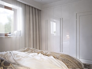 sypialnia w stylu nowojorskim - zdjęcie od MIKOŁAJSKAstudio