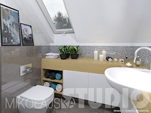 projekt mini - łazienki - zdjęcie od MIKOŁAJSKAstudio