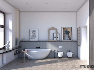 elegancka łazienka - zdjęcie od MIKOŁAJSKAstudio