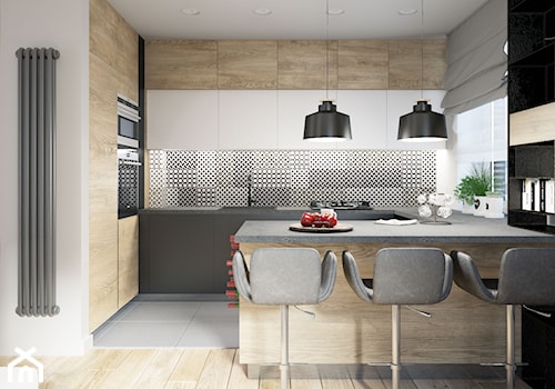 designed kitchen - zdjęcie od MIKOŁAJSKAstudio