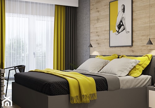 sypialnia w stylu skandynawskim - zdjęcie od MIKOŁAJSKAstudio