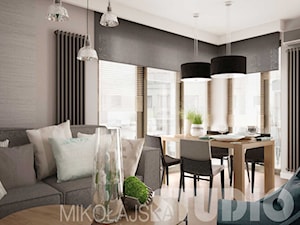 Projekt nowoczesnego mieszkania - zdjęcie od MIKOŁAJSKAstudio