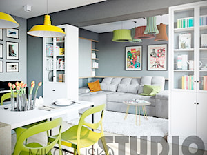projekt mieszkania w wiosennych kolorach - zdjęcie od MIKOŁAJSKAstudio