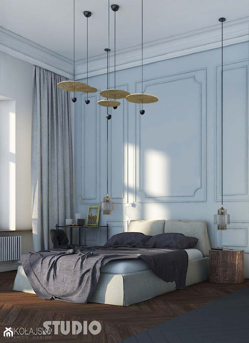 elegancka sypialnia - zdjęcie od MIKOŁAJSKAstudio