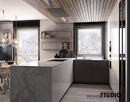 elegancki marmur w kuchni - zdjęcie od MIKOŁAJSKAstudio - Homebook