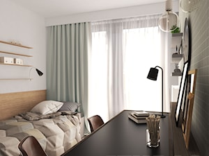 mała sypialnia-projekt - zdjęcie od MIKOŁAJSKAstudio