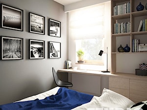 granatowa-sypialnia - zdjęcie od MIKOŁAJSKAstudio