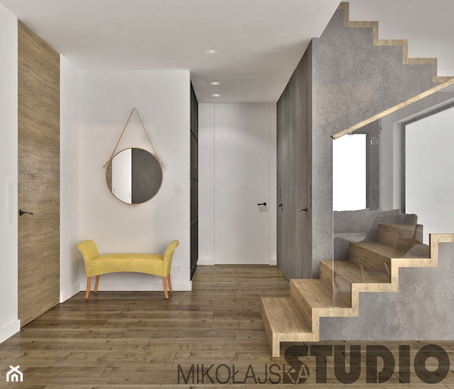 hall-minimalistyczny - zdjęcie od MIKOŁAJSKAstudio