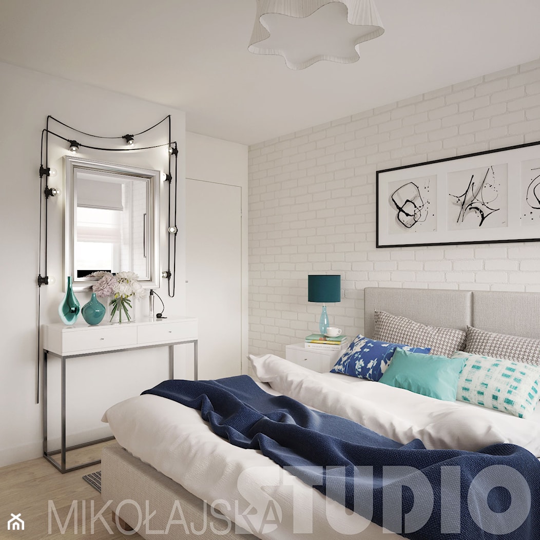 romantyczna sypialnia - zdjęcie od MIKOŁAJSKAstudio - Homebook