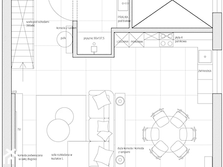 Aranżacje wnętrz - : rzut-parter - MIKOŁAJSKAstudio. Przeglądaj, dodawaj i zapisuj najlepsze zdjęcia, pomysły i inspiracje designerskie. W bazie mamy już prawie milion fotografii!