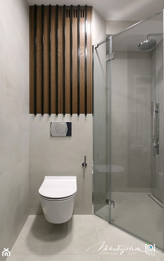 prysznic z wc - zdjęcie od MIKOŁAJSKAstudio - Homebook