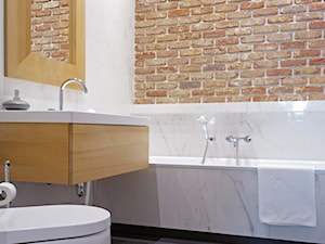 łazienka zaprojektowana indywidualnie - zdjęcie od MIKOŁAJSKAstudio