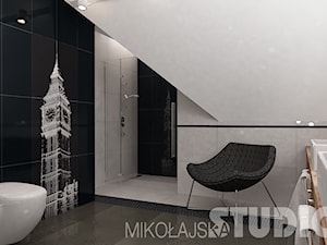 Łazienka na poddaszu - zdjęcie od MIKOŁAJSKAstudio
