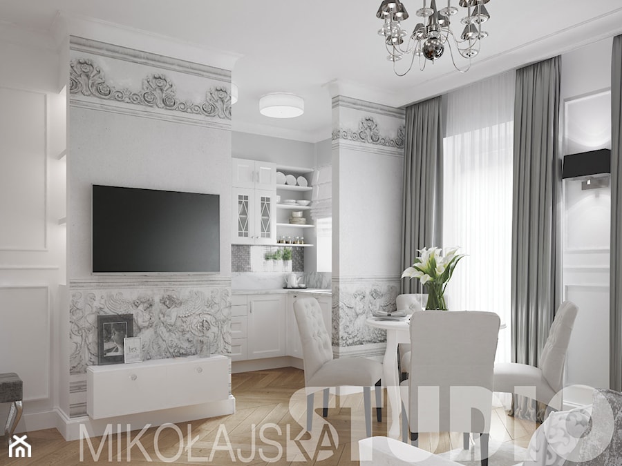 new glamour style apartment - zdjęcie od MIKOŁAJSKAstudio