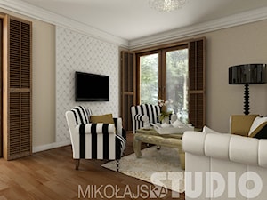 Salon w stylu eklektycznym - zdjęcie od MIKOŁAJSKAstudio